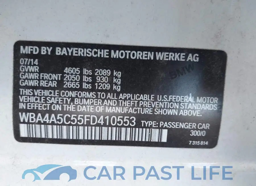 WBA4A5C55FD410553# 9