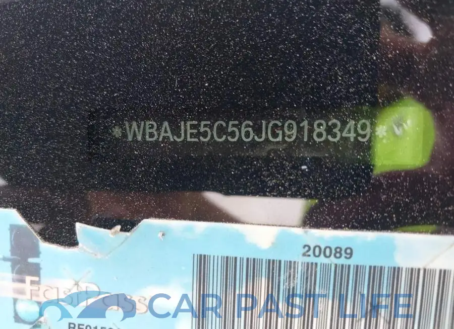 WBAJE5C56JG918349# 9