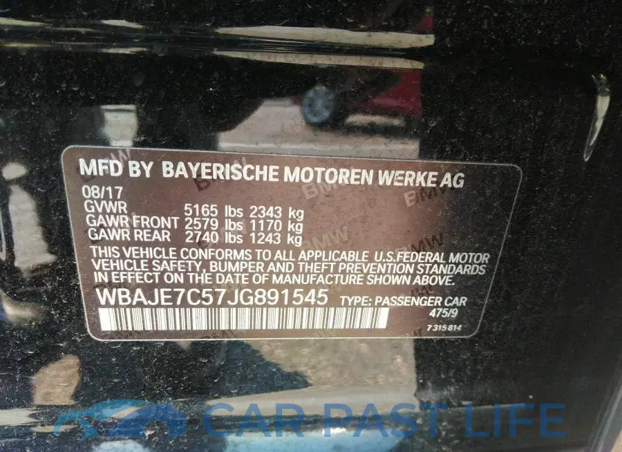 WBAJE7C57JG891545# 9