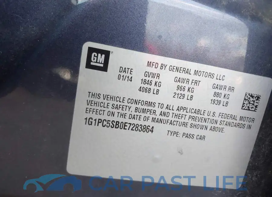 1G1PC5SB0E7283864# 9