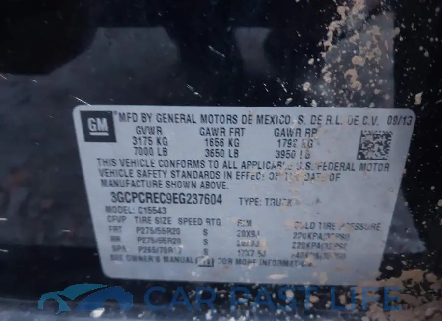 3GCPCREC9EG237604# 9