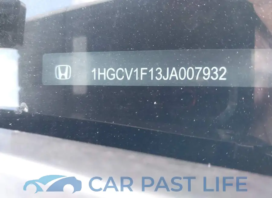1HGCV1F13JA007932# 9