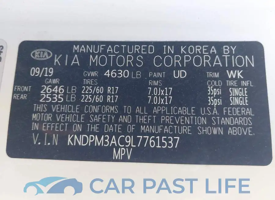 KNDPM3AC9L7761537# 9