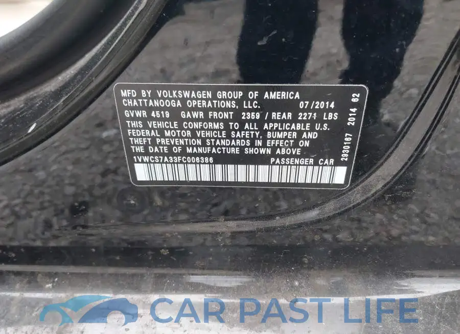 1VWCS7A33FC006386# 9