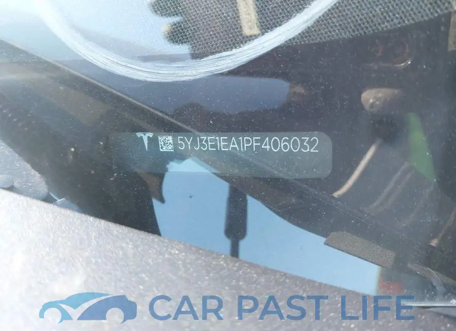 5YJ3E1EA1PF406032# 9