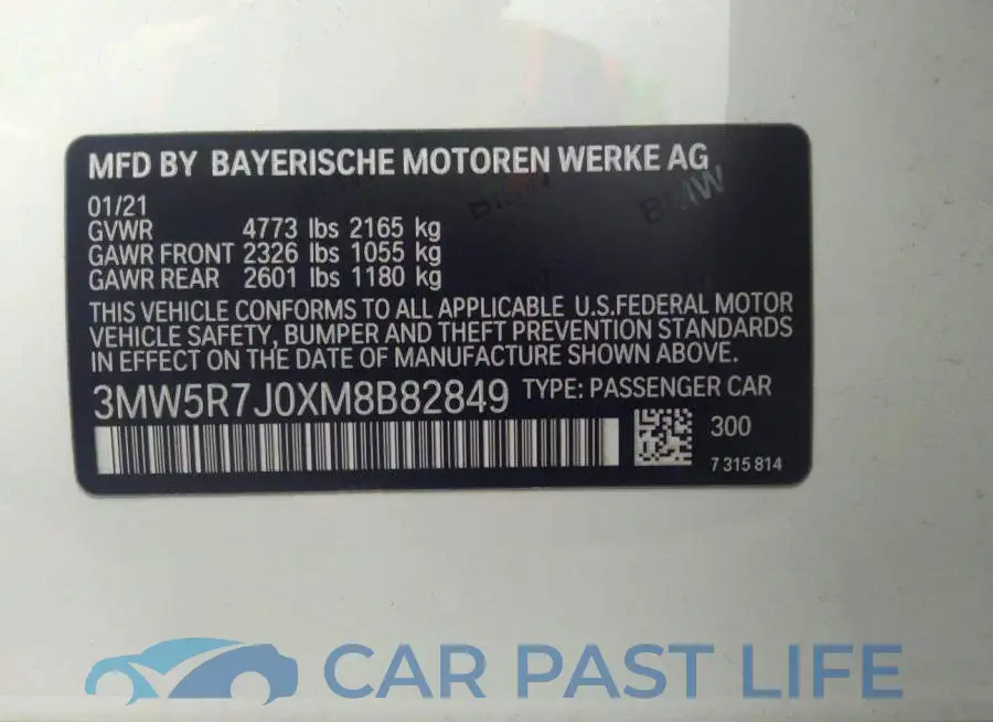 3MW5R7J0XM8B82849# 9