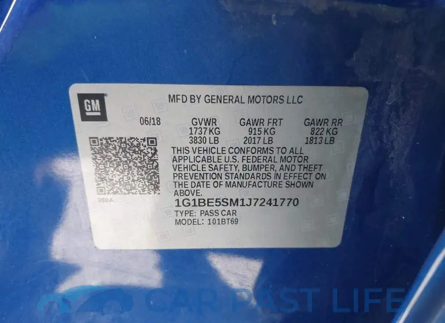 1G1BE5SM1J7241770# 9