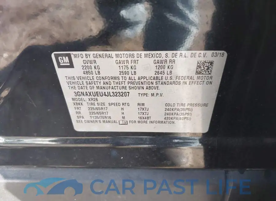 3GNAXUEU4JL323207# 9