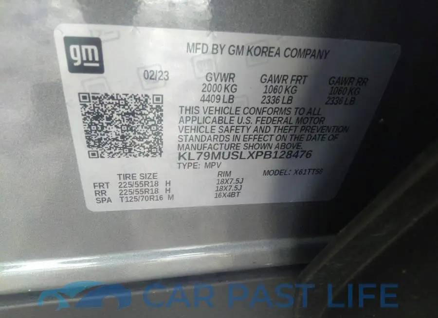 KL79MUSLXPB128476# 9