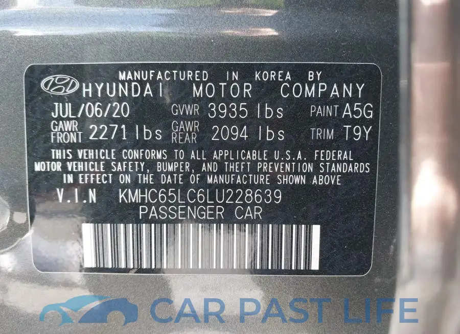 KMHC65LC6LU228639# 9