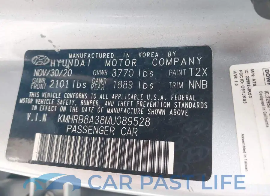 KMHRB8A38MU089528# 9
