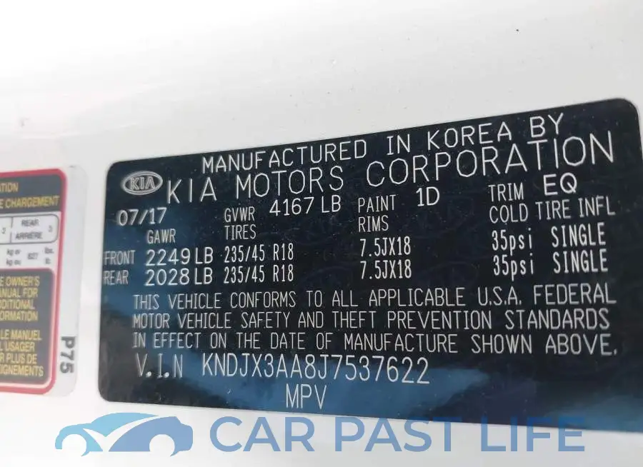 KNDJX3AA8J7537622# 9