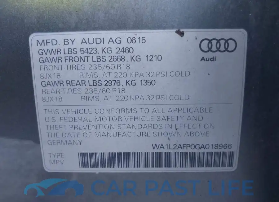 WA1L2AFP0GA018966# 9