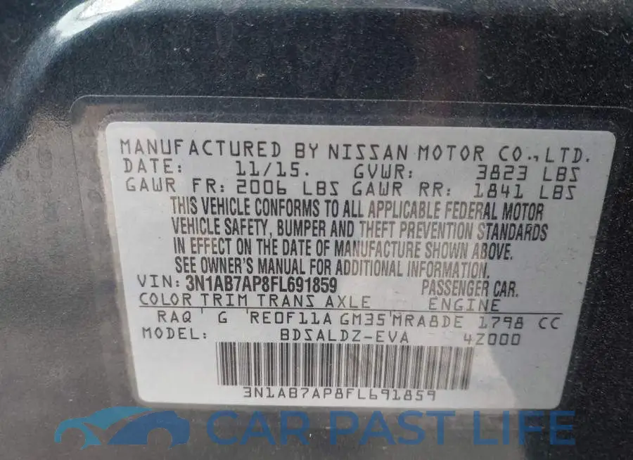 3N1AB7AP8FL691859# 9