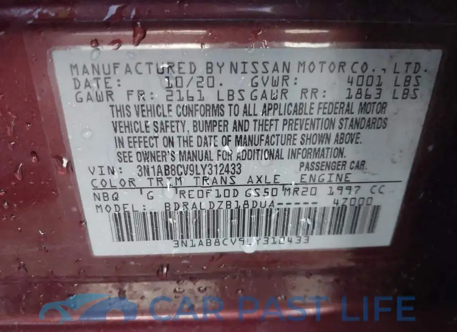 3N1AB8CV9LY312433# 9