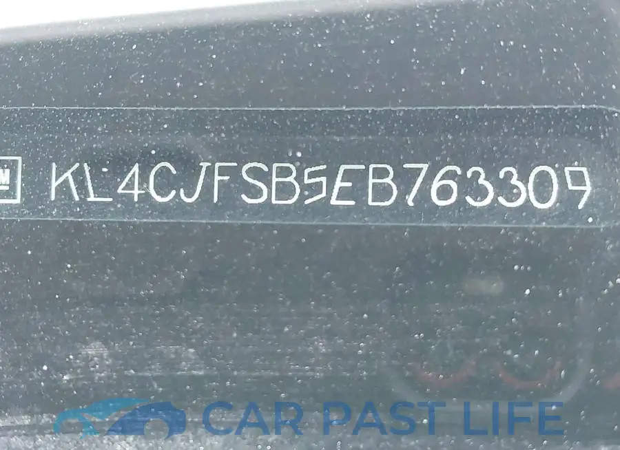 KL4CJFSB5EB763309# 9