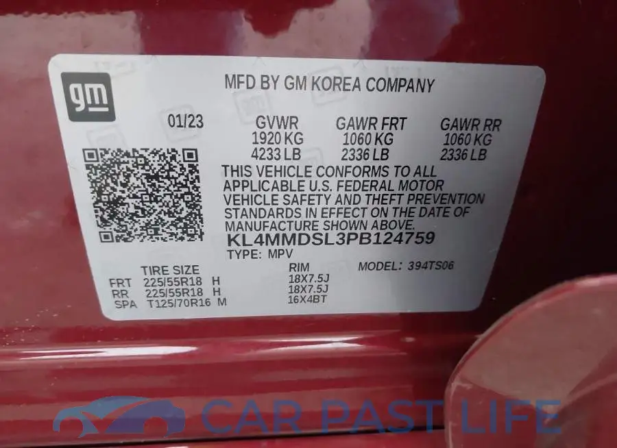 KL4MMDSL3PB124759# 9