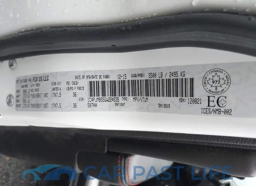 1C4PJMBS5GW224535# 9