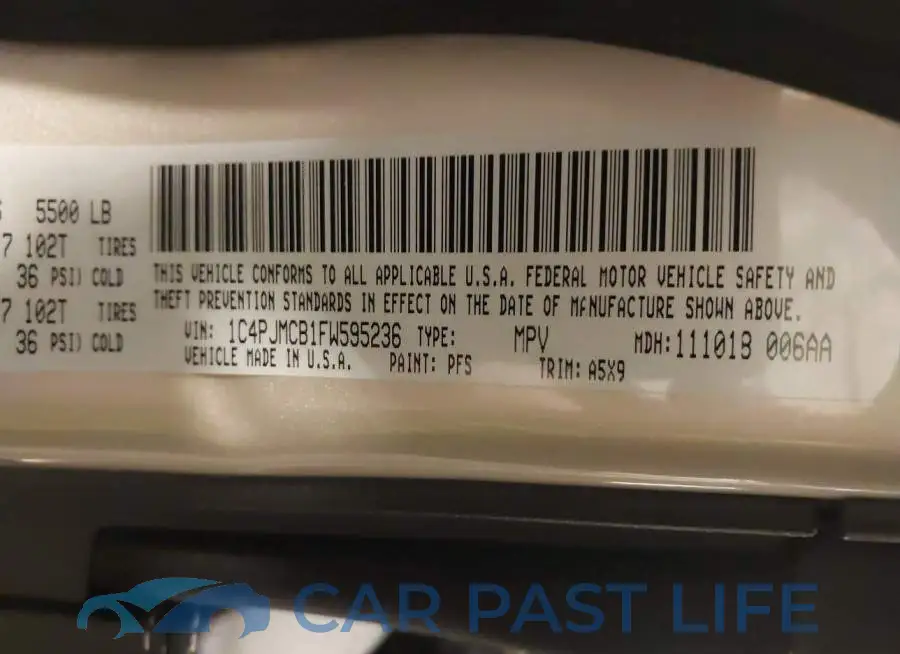 1C4PJMCB1FW595236# 9