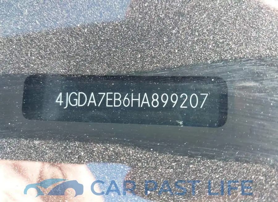 4JGDA7EB6HA899207# 9