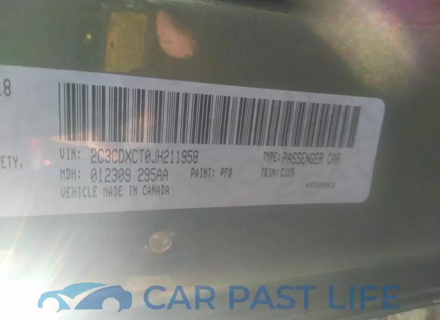 2C3CDXCT0JH211958# 9