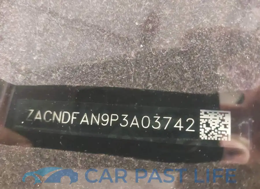 ZACNDFAN9P3A03742# 9