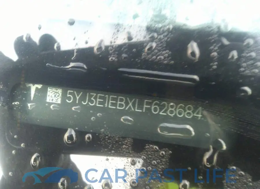 5YJ3E1EBXLF628684# 9