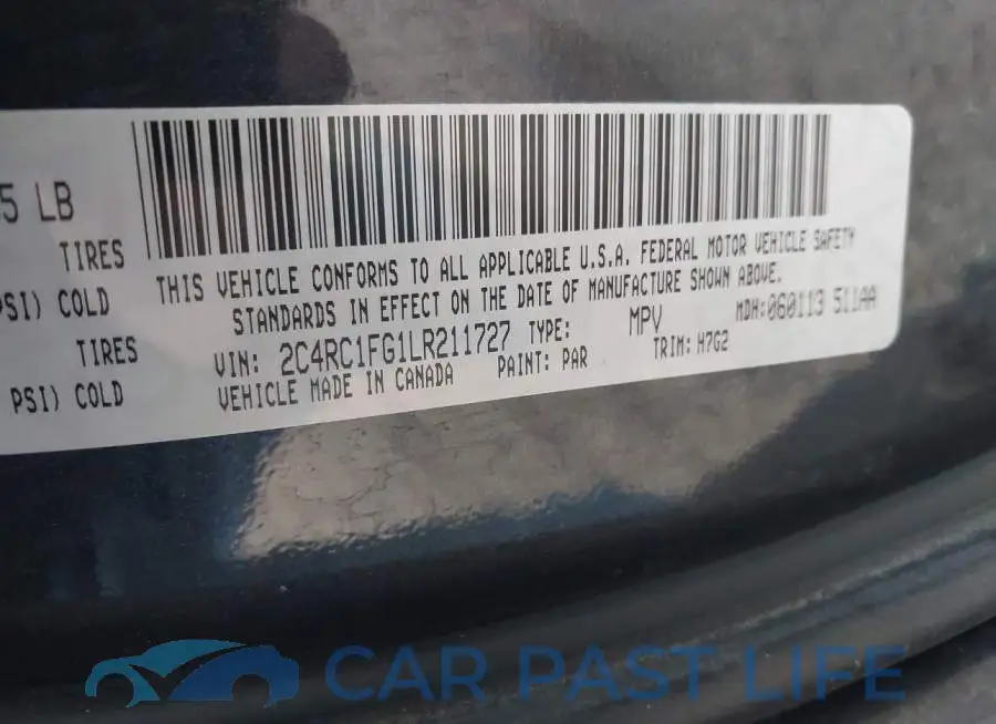 2C4RC1FG1LR211727# 9
