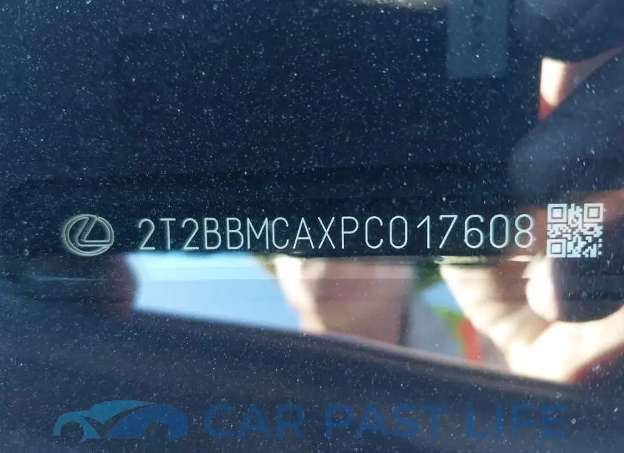 2T2BBMCAXPC017608# 9