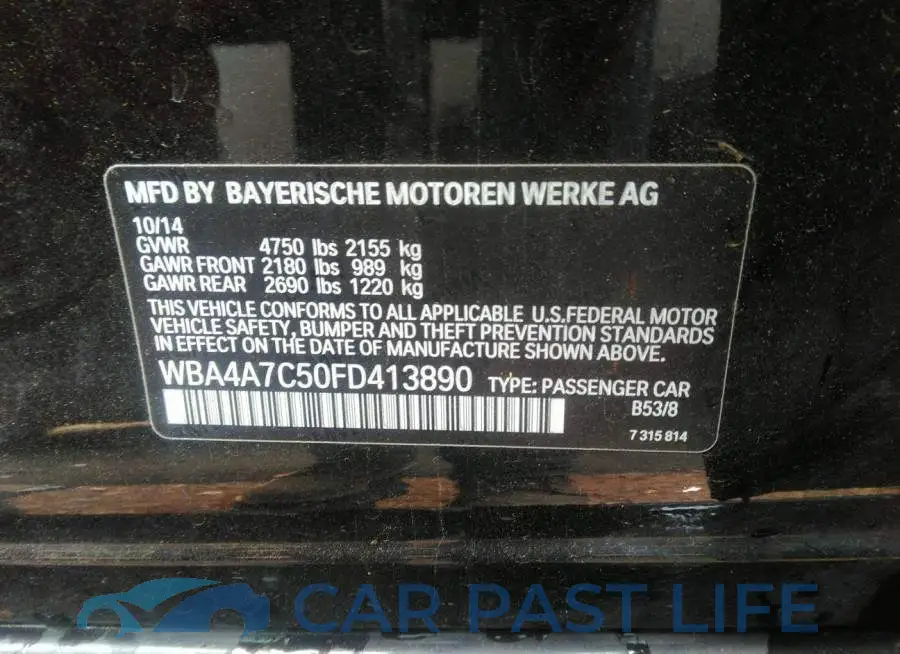 WBA4A7C50FD413890# 9