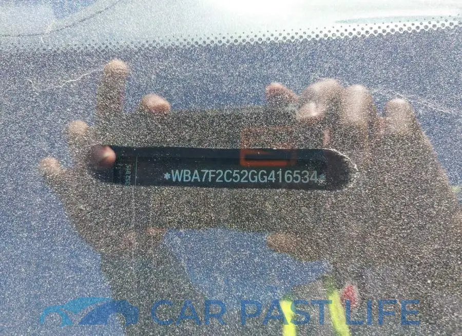 WBA7F2C52GG416534# 9