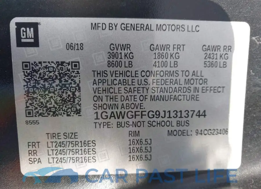 1GAWGFFG9J1313744# 9