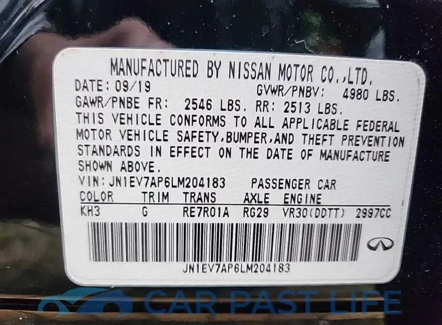 JN1EV7AP6LM204183# 8