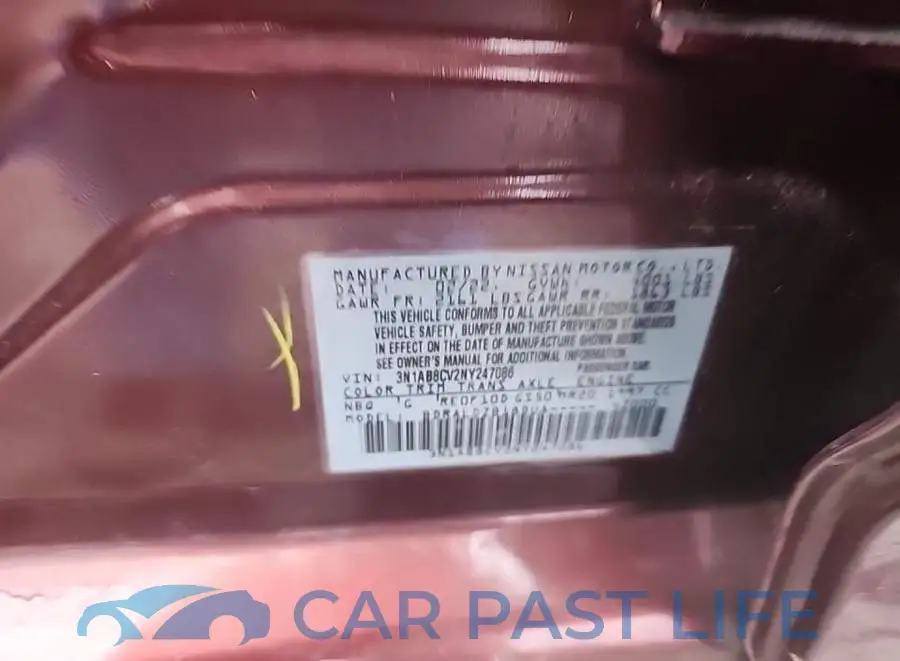 3N1AB8CV2NY247086# 8