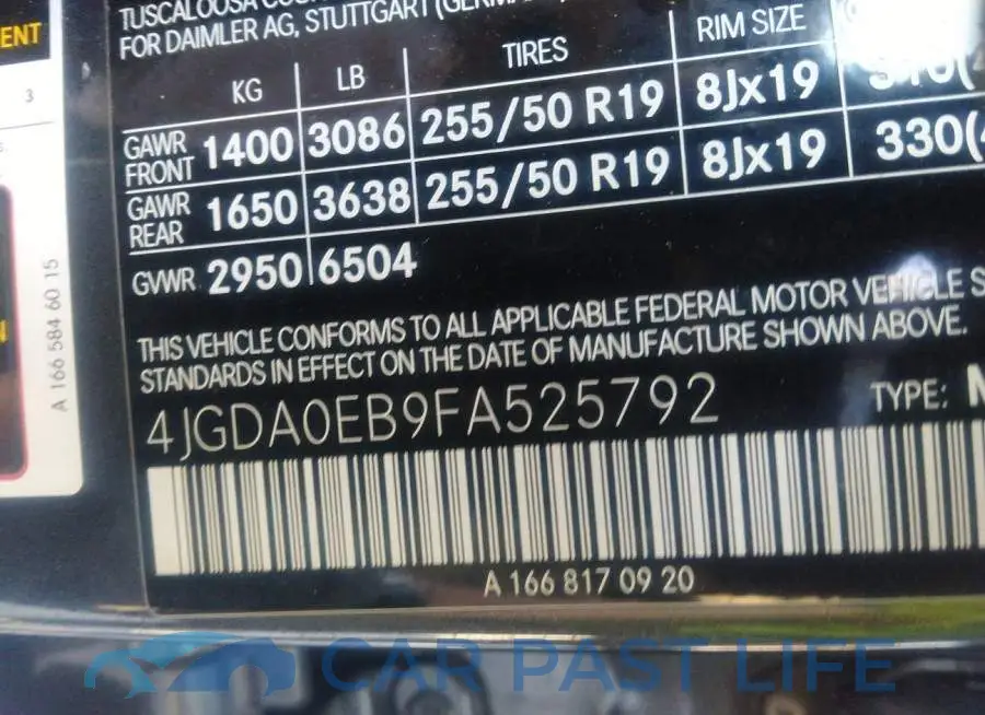 4JGDA0EB9FA525792# 9