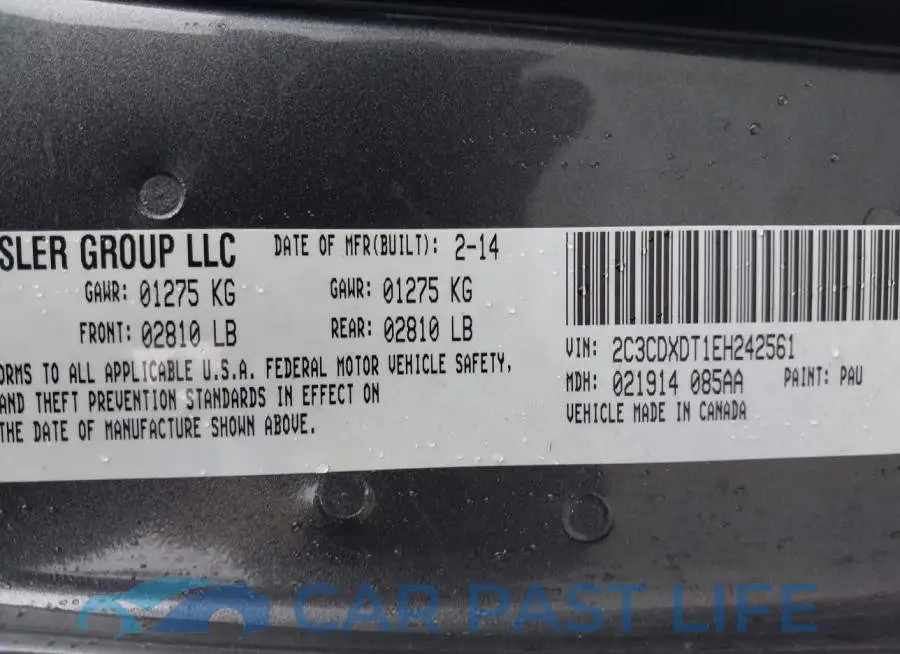 2C3CDXDT1EH242561# 9