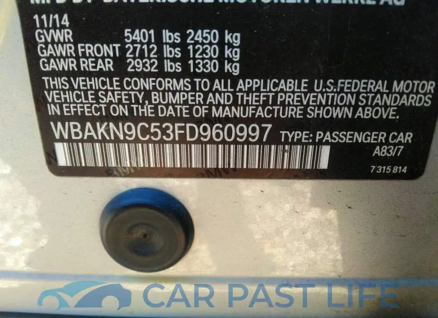 WBAKN9C53FD960997# 9