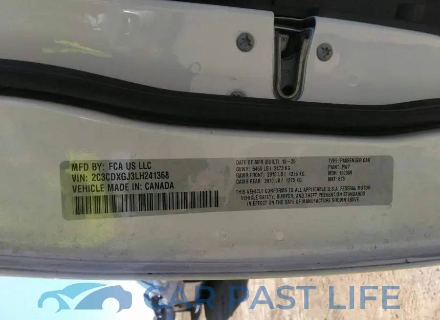 2C3CDXGJ3LH241368# 9