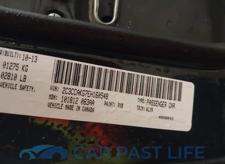 2C3CCAKG7EH160548# 9