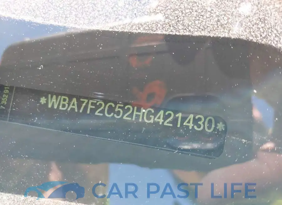 WBA7F2C52HG421430# 9