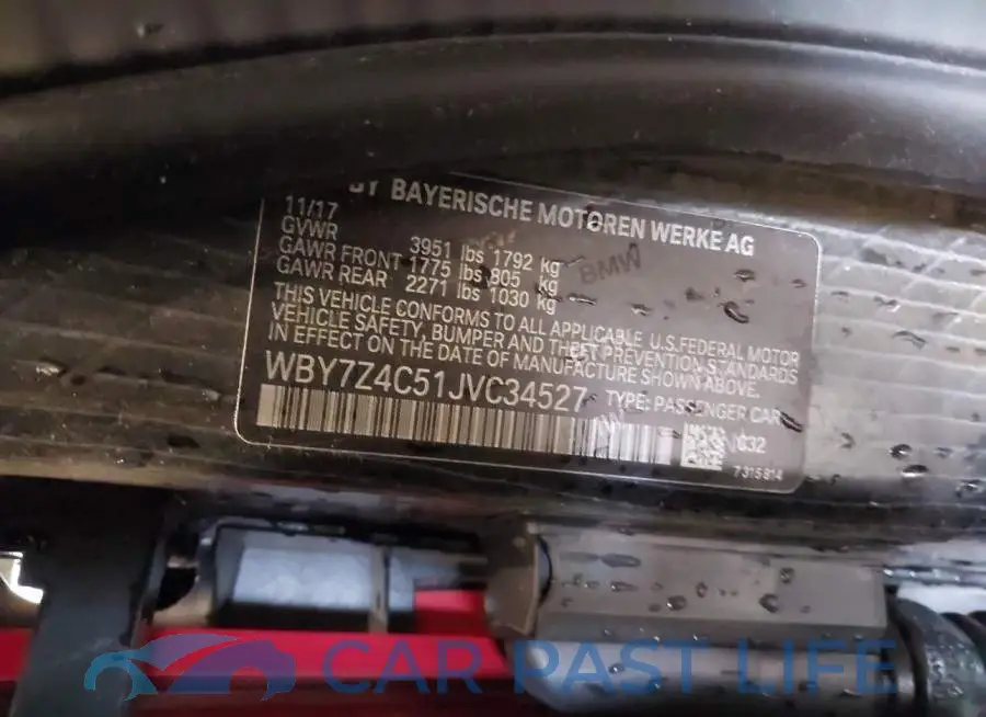 WBY7Z4C51JVC34527# 9