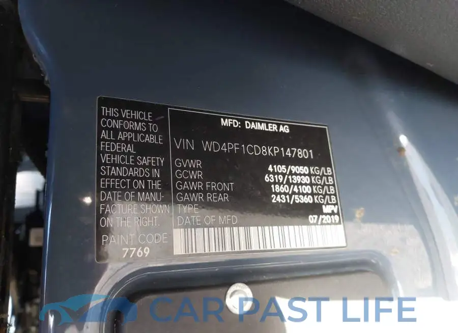 WD4PF1CD8KP147801# 9