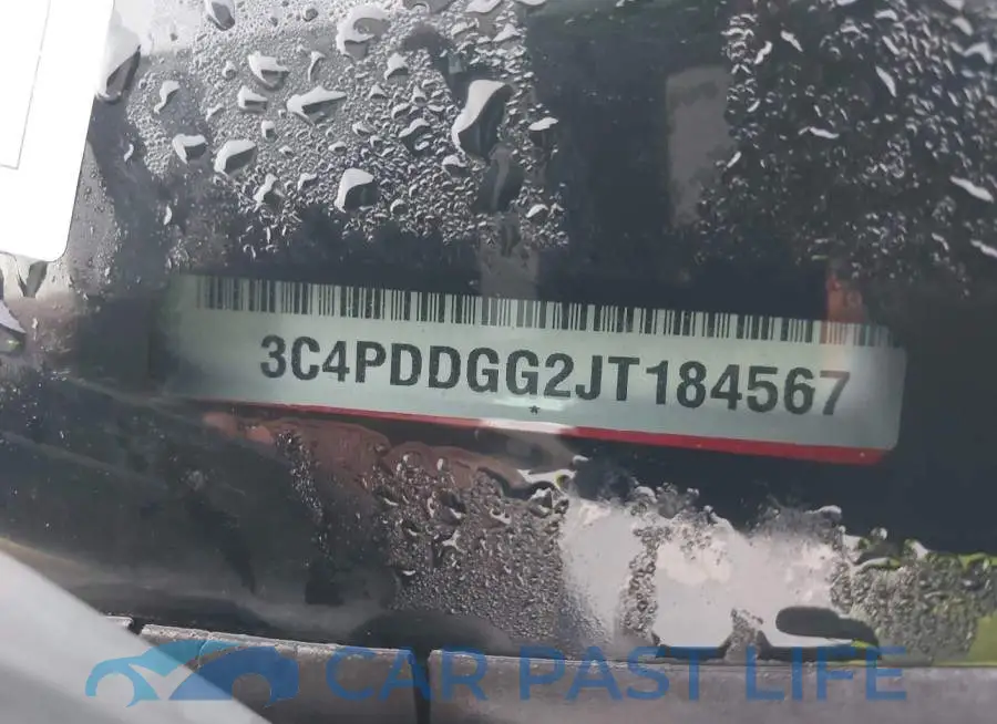3C4PDDGG2JT184567# 9