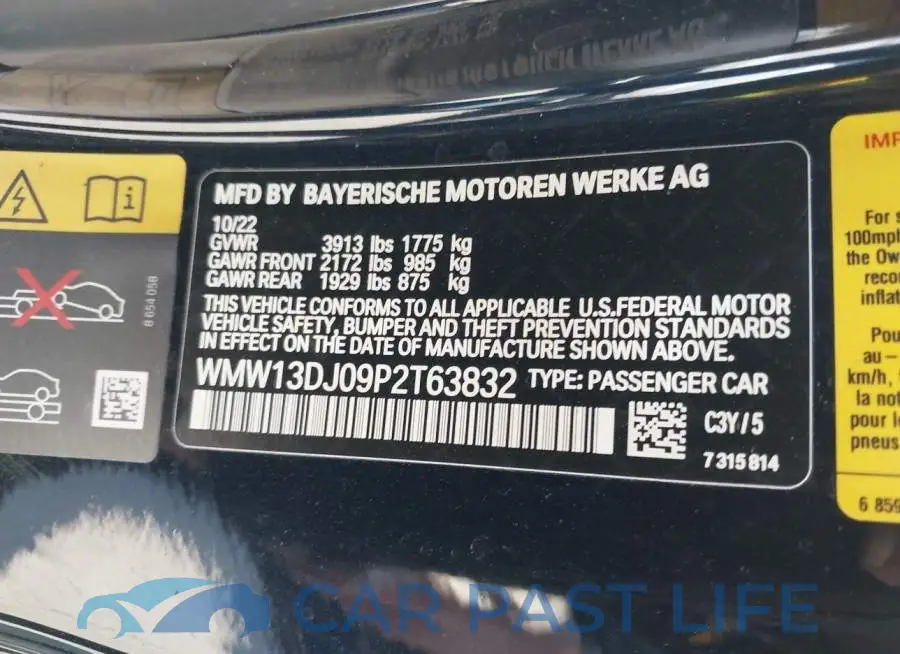 WMW13DJ09P2T63832# 9