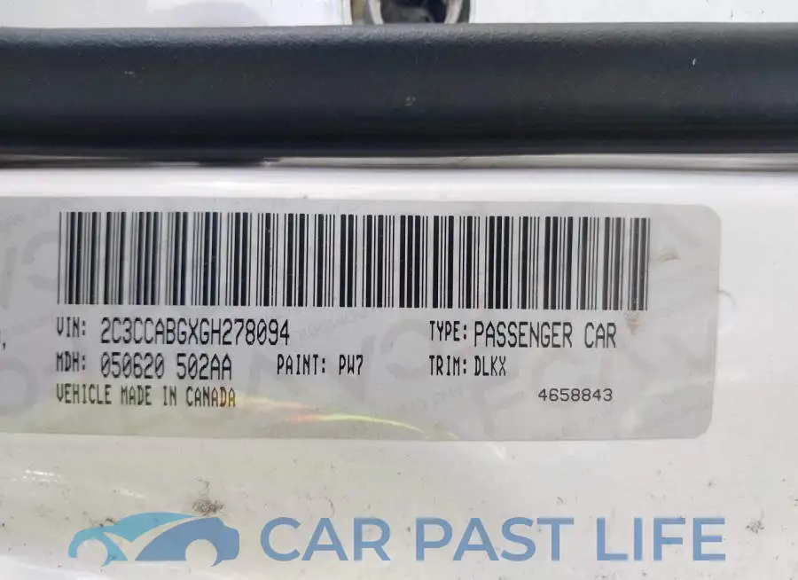 2C3CCABGXGH278094# 9