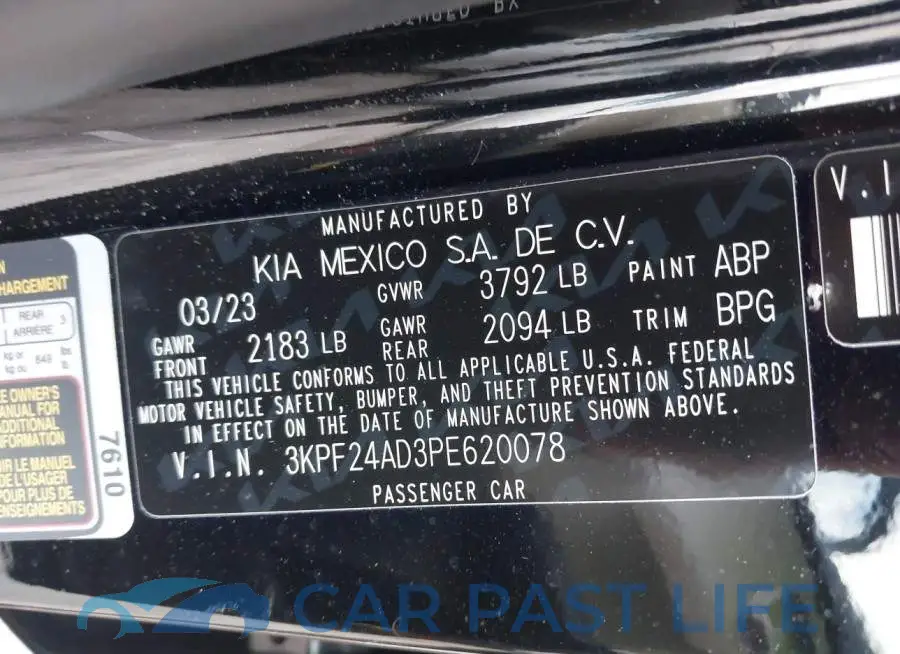 3KPF24AD3PE620078# 9