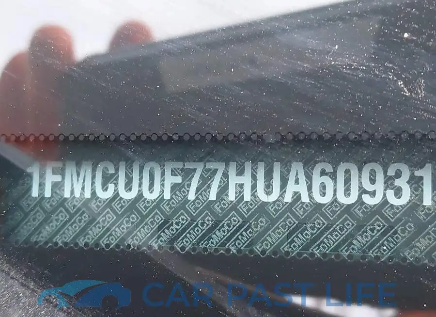 1FMCU0F77HUA60931# 9