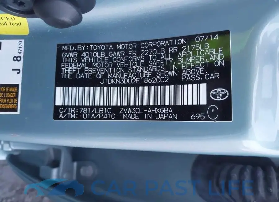 JTDKN3DU2E1862002# 9