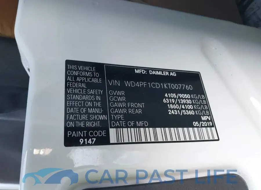 WD4PF1CD1KT007760# 9
