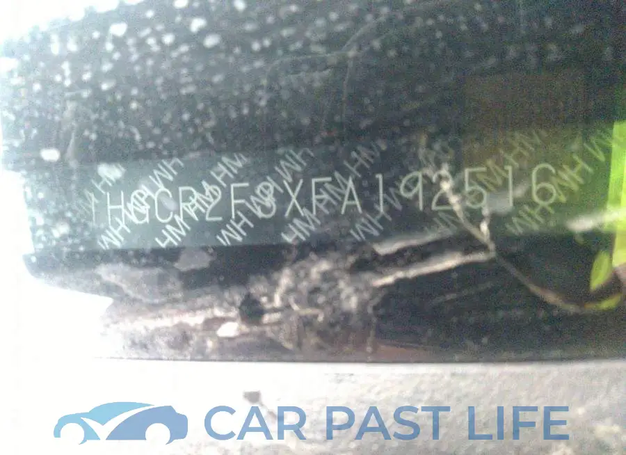 1HGCR2F3XFA192516# 9